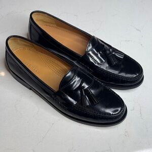 NEW Cole Haan Men's Black Tassel Loafers